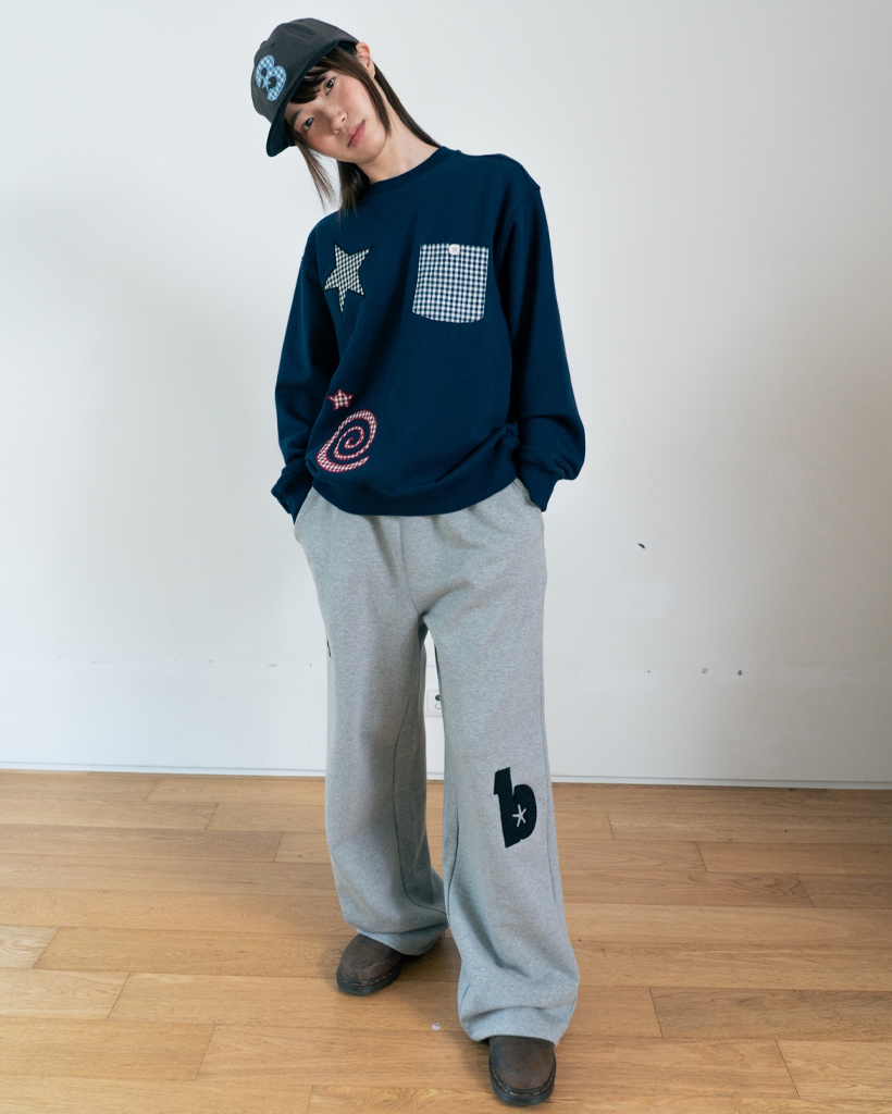 Bエンジェル スウェットパンツ [グレー] | ファッション通販サイト NUGU