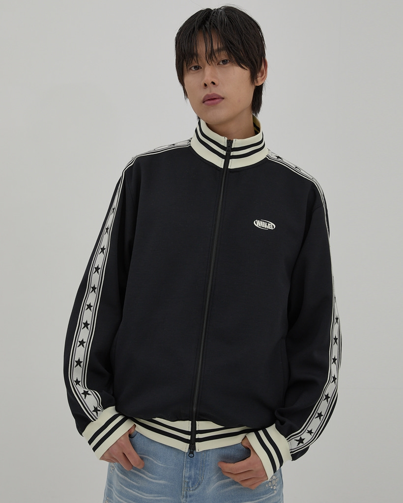Star Track Jersey Jacket BLACK | ファッション通販サイト NUGU
