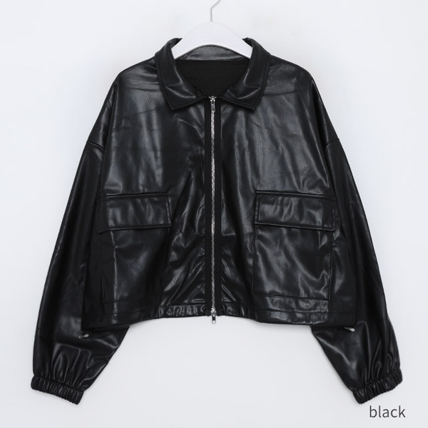 FRANCE2CUIR レザー ジャケット フライトジャケット　黒 Yahoo!オークション -「革 ジャケット 黒」(フライトジャケット