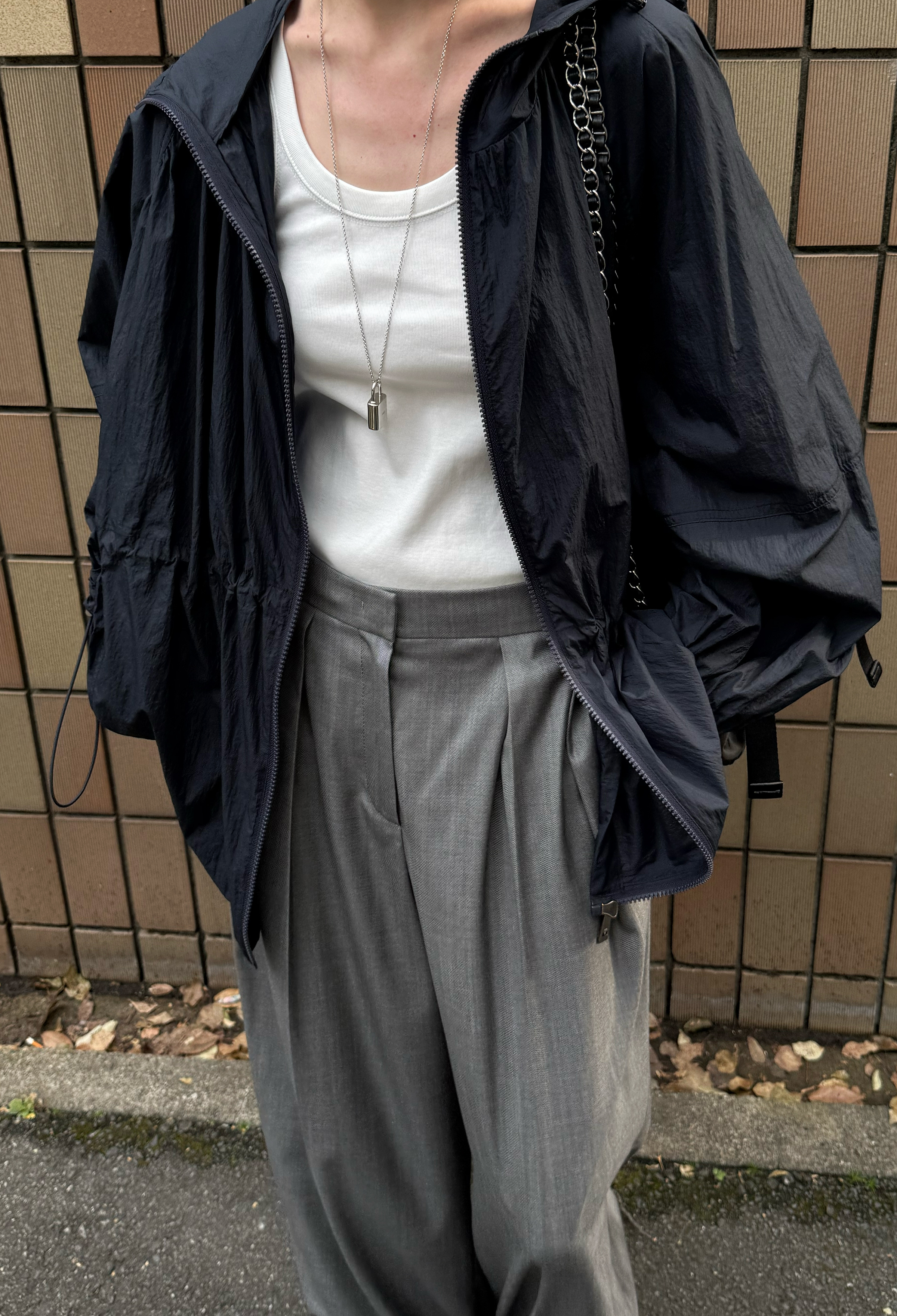 Anorak Safari Jumper Navy | ファッション通販サイト NUGU