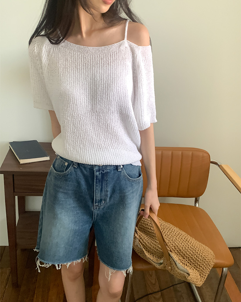 美品！50%オフ最新Theory25SS半袖ニットPOINTELLE TEE 接触冷感/ウォッシャブル 半袖ニット【UVカット】 ◇送料無料