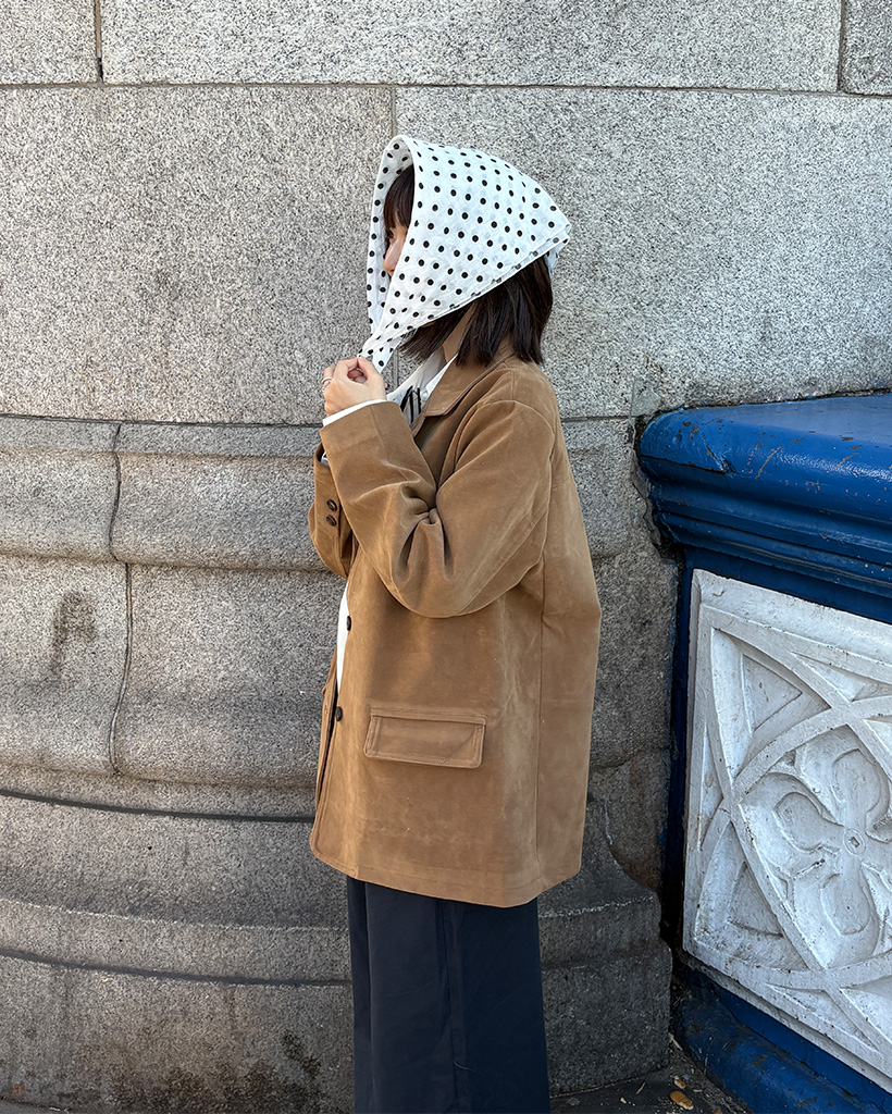 スチャンオーバーサイズスエードジャケット | ファッション通販サイト NUGU