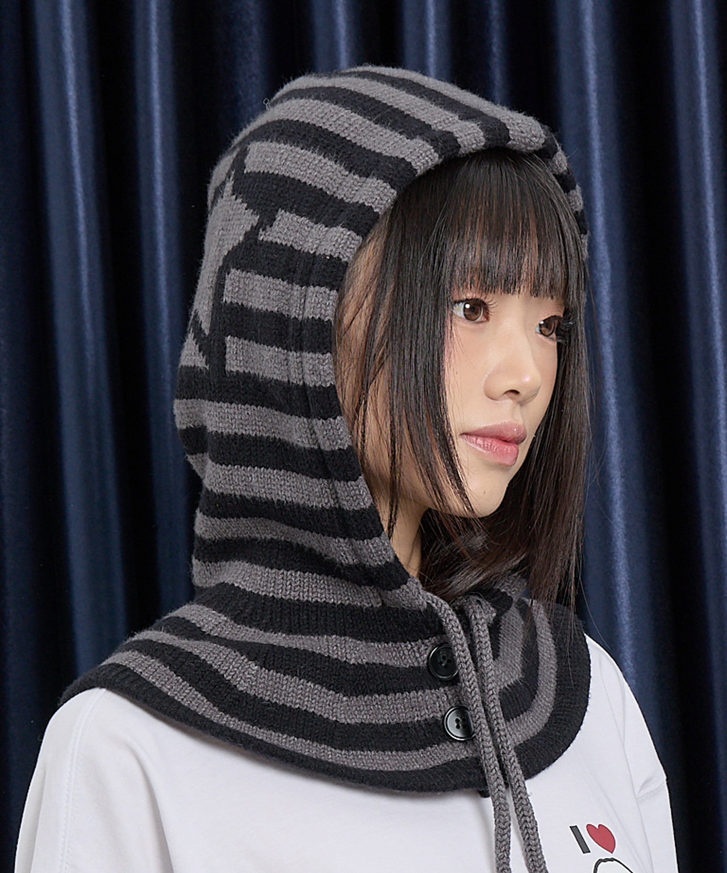 Rabbit Ear Balaclava Muffler_BL_FREE | ファッション通販サイト NUGU