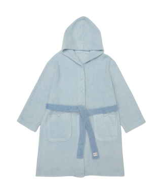 soft towel robe (merry blue)