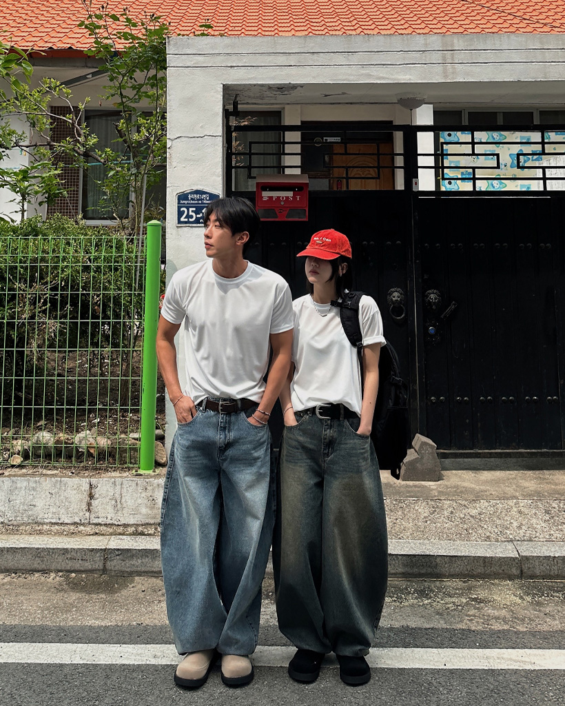 45R☆BIZEN ストレッチワイドデニムパンツ/ライトベージュ♪ hs-ed-045.jpg