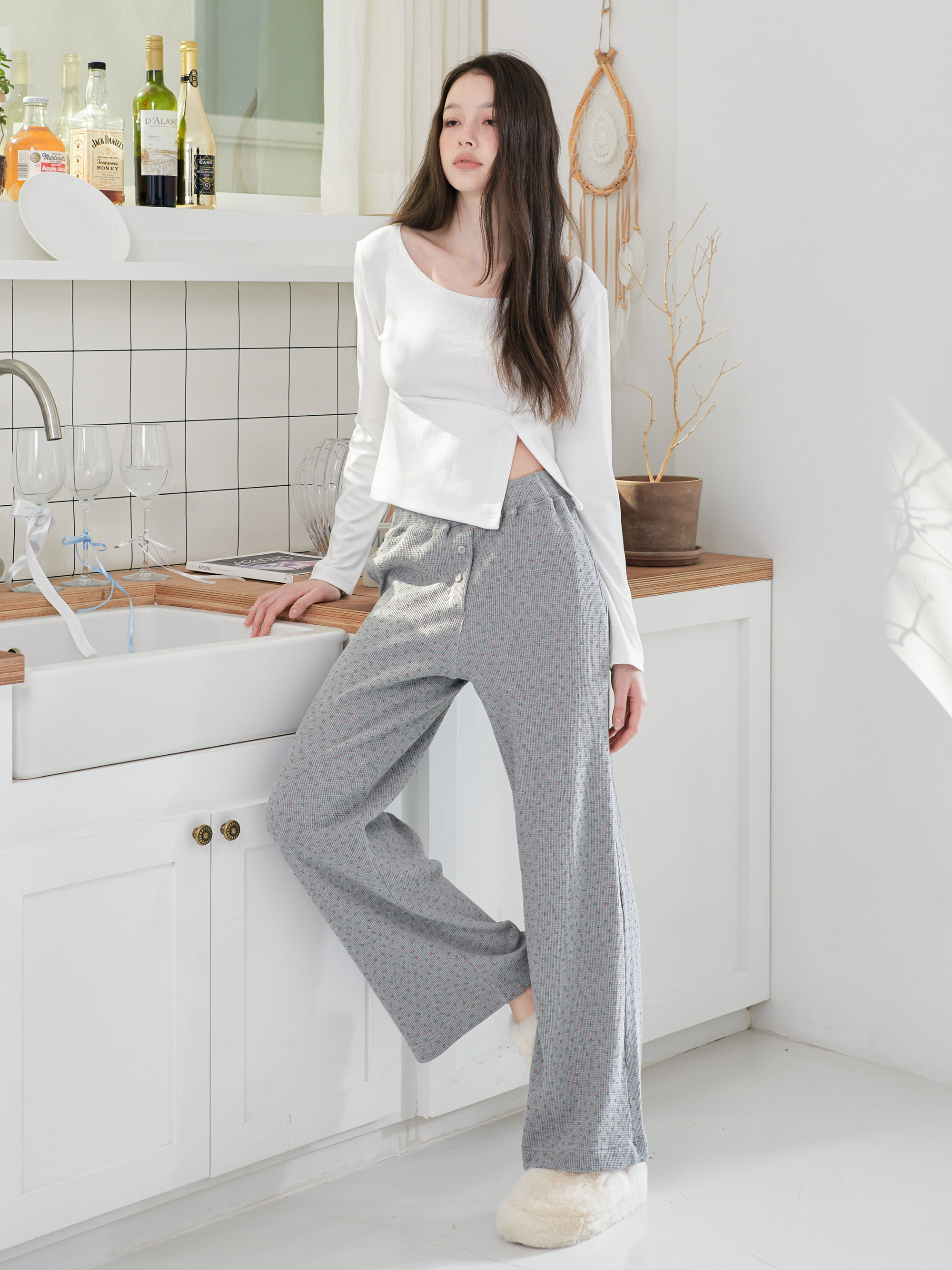 Garden long pants (grey)