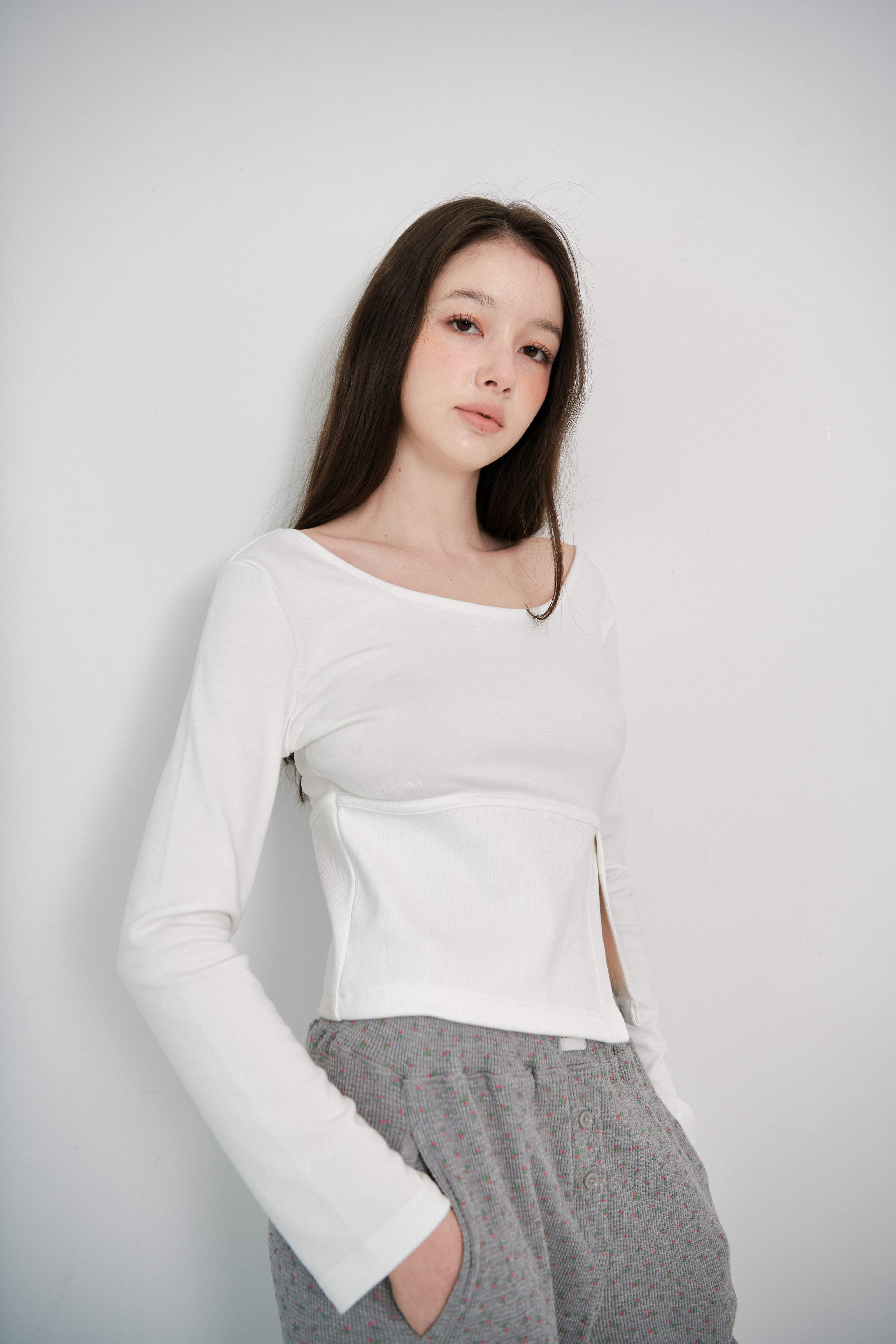 soft rip tee (white)