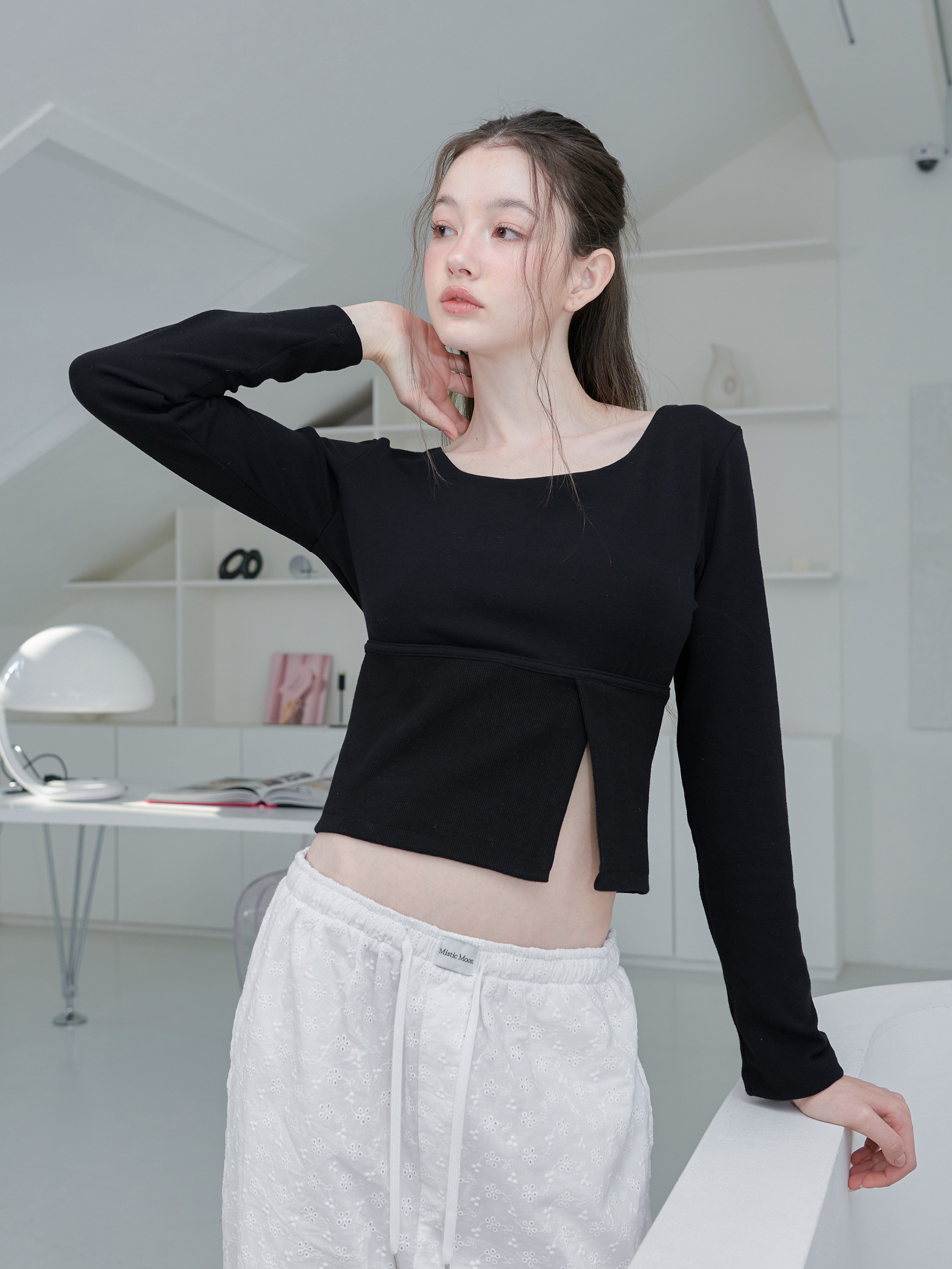 soft rip tee (black)