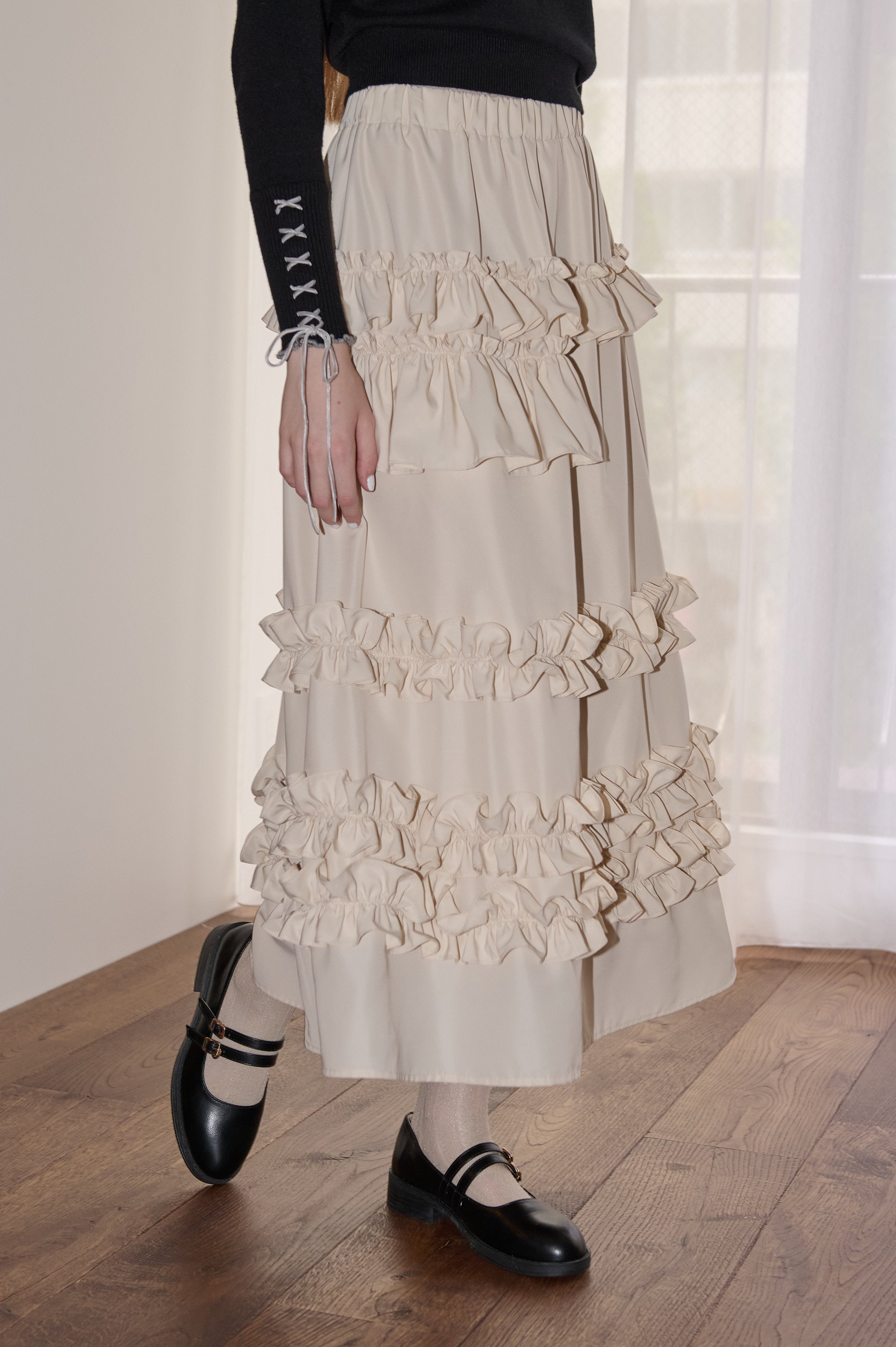 whip frill volume skirt | ファッション通販サイト NUGU
