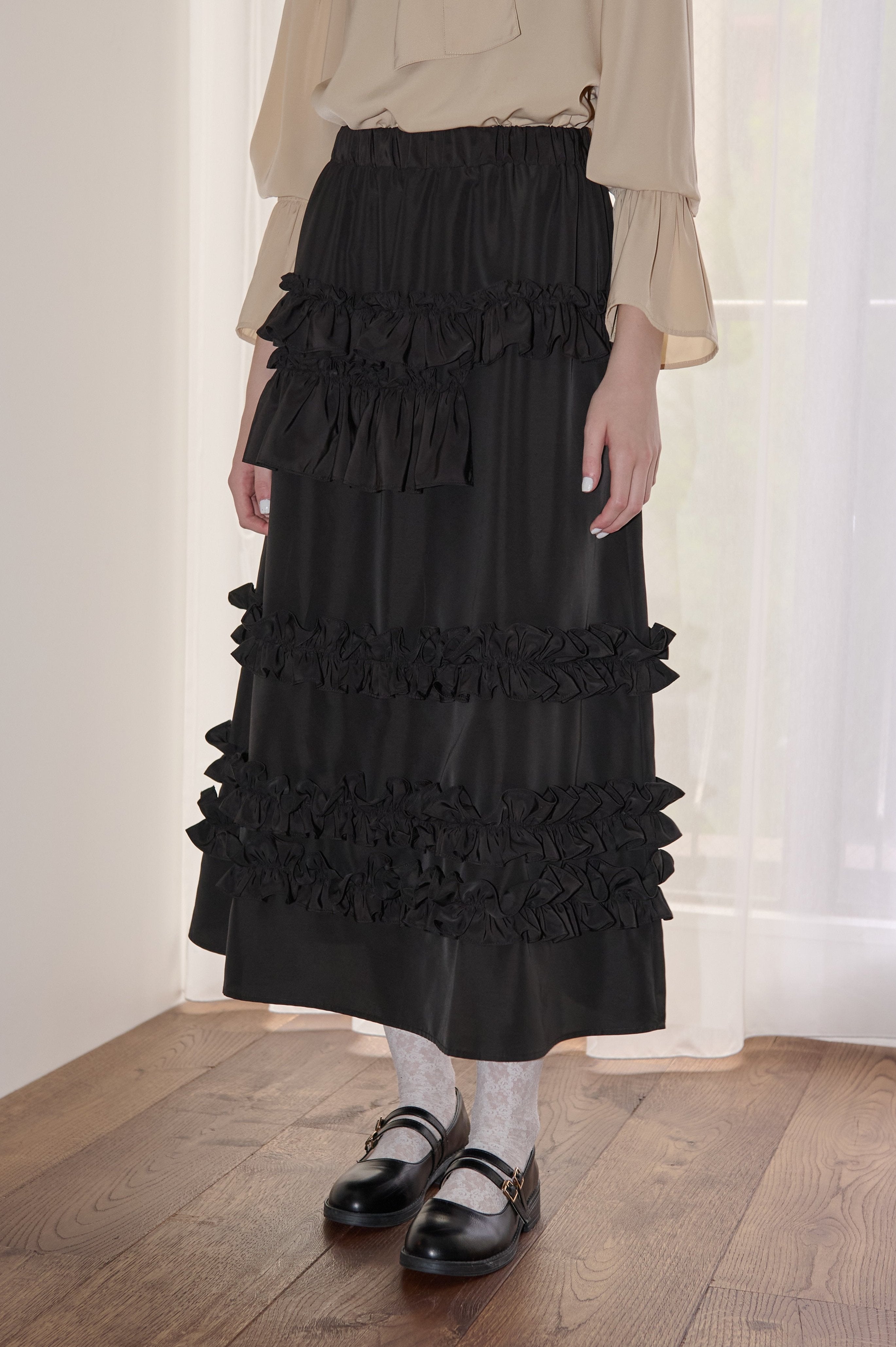 whip frill volume skirt | ファッション通販サイト NUGU