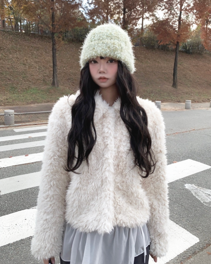 ファー/ムートンコート アウター レディース - ブランド