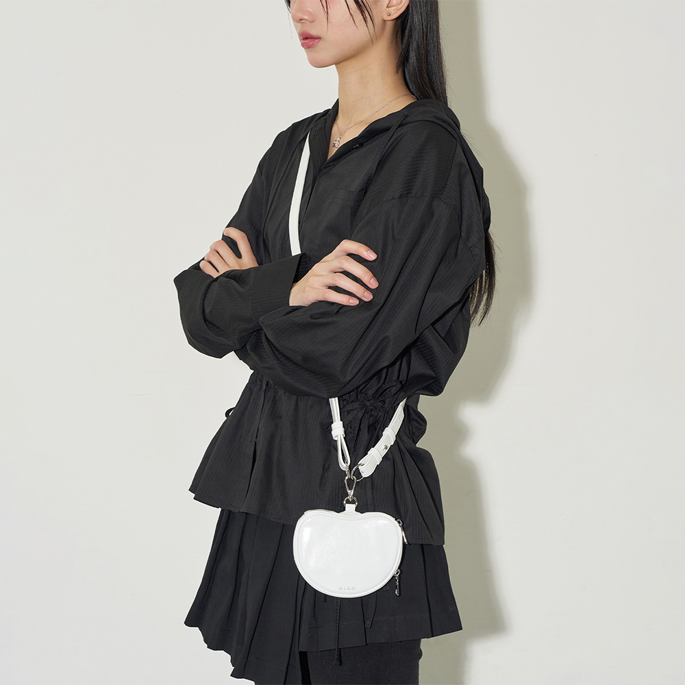 【ILLIGO】Apple Mini Card Bag アップルミニカードバッグ White - illigo | 60% - アジア