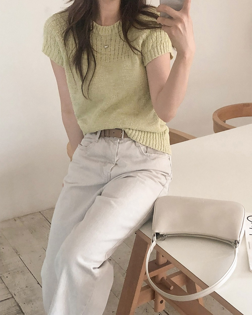 #SLOWMADE.コットンブークレニット