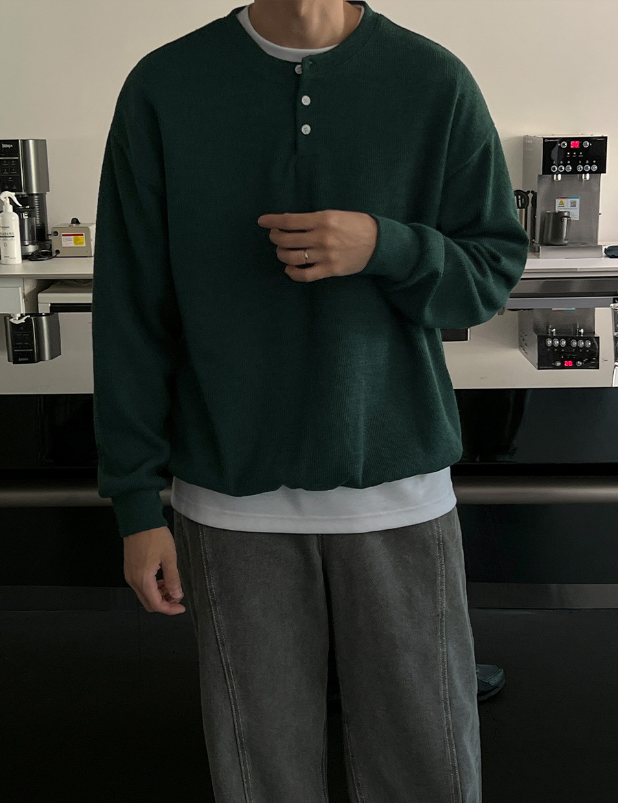 メル81707さま ピーチヘンリーネックニット | ファッション通販サイト NUGU