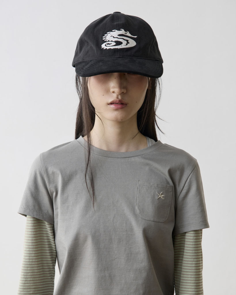 TCM vintage stitch cap (black) | ファッション通販サイト NUGU