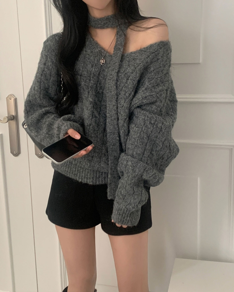 タイセット]ツイストオフウールニットセット | ファッション通販サイト