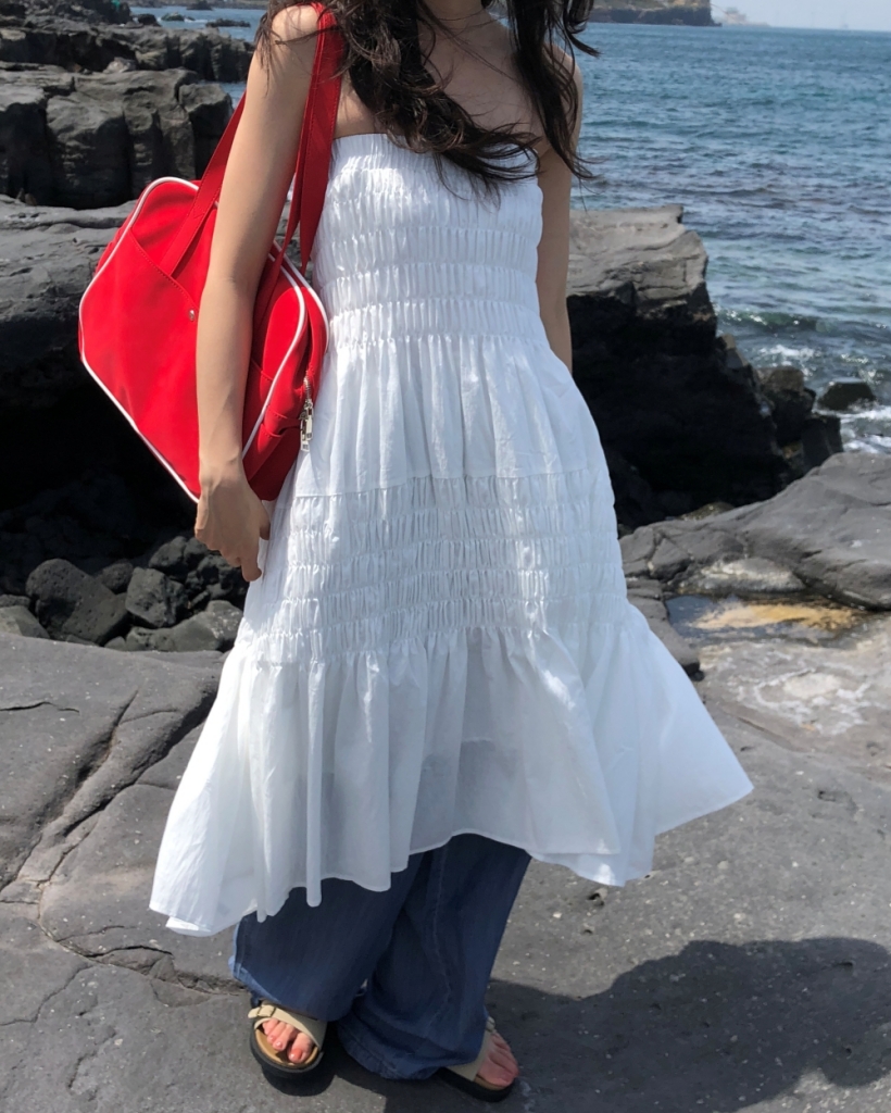 pinue ピヌエ　シフォンシャーリングワンピース シフォンシャーリングワンピース | ファッション通販サイト NUGU