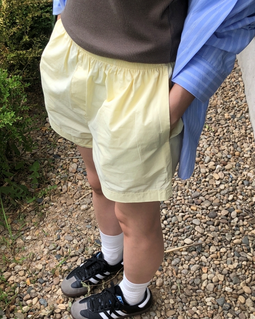 6color]ウエストゴムナイロンショットパンツ | ファッション通販