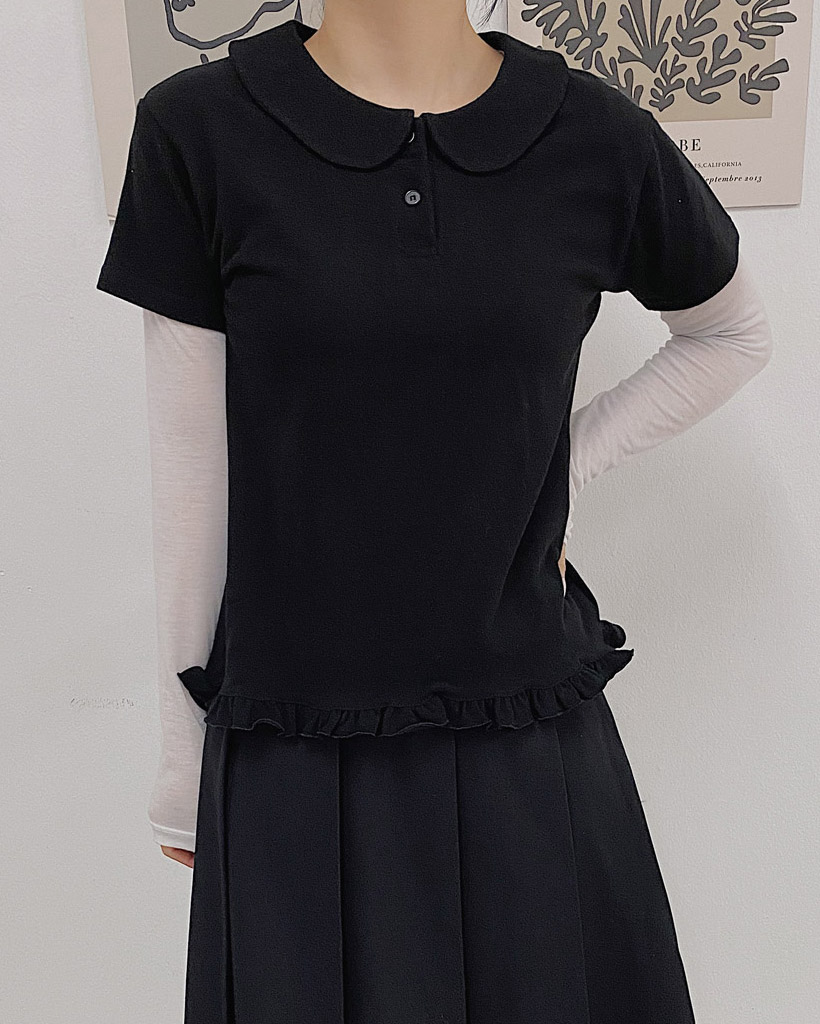 おまとめ3点専用★新品未使用【KP 130】ドット柄フリルTシャツ⭐︎ 楽天市場】フリル（柄ドット・水玉）（Tシャツ・カットソー
