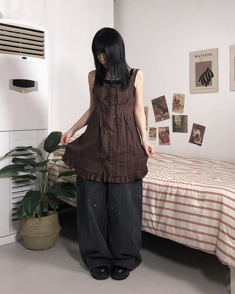 3size]ワイドチノパンツ | ファッション通販サイト NUGU