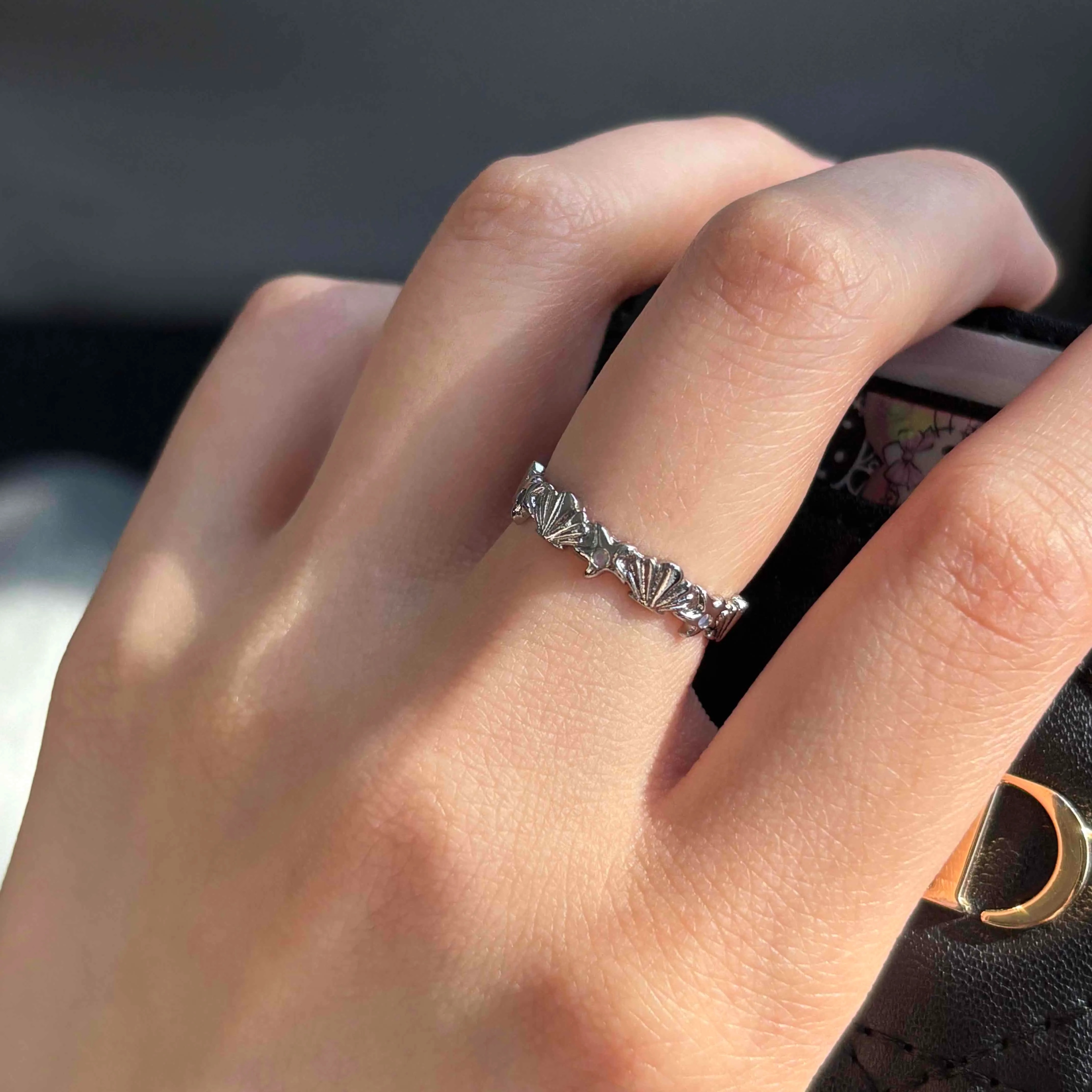 [SILVER925] Clapb Open Ring