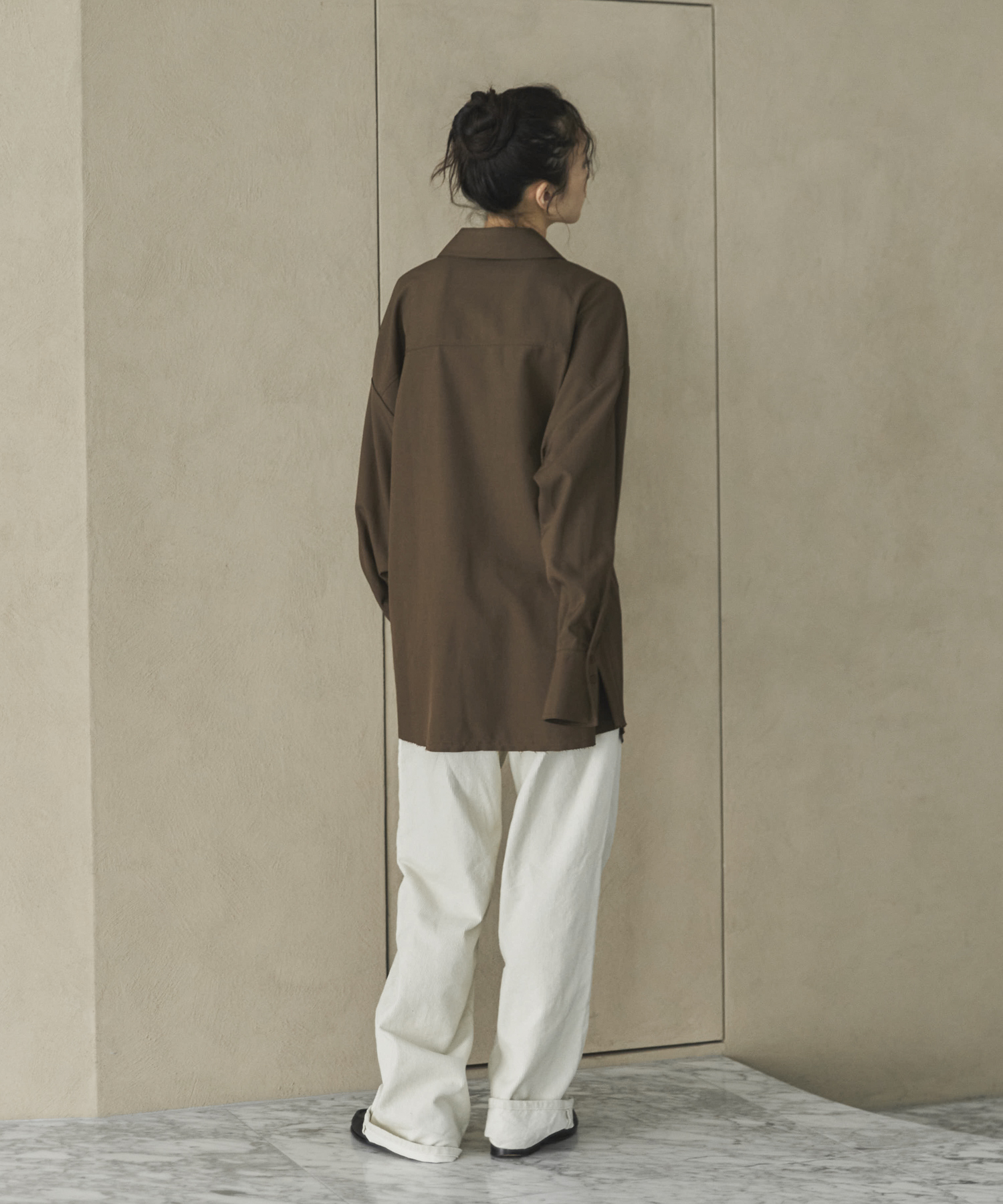 カットオフオーバーシャツ | ファッション通販サイト NUGU