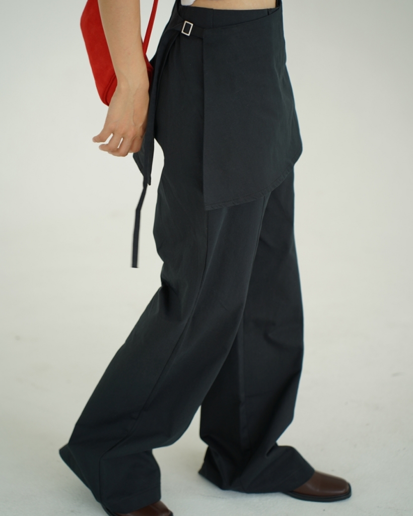 GRANCY チュール レイヤードデザイン スラックス Sサイズ GRANCY