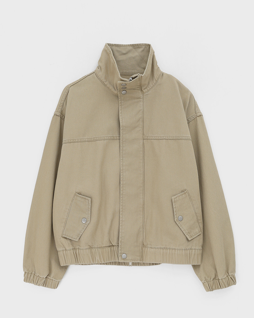 ハイネック2WAYコットンパーカー | ファッション通販サイト NUGU