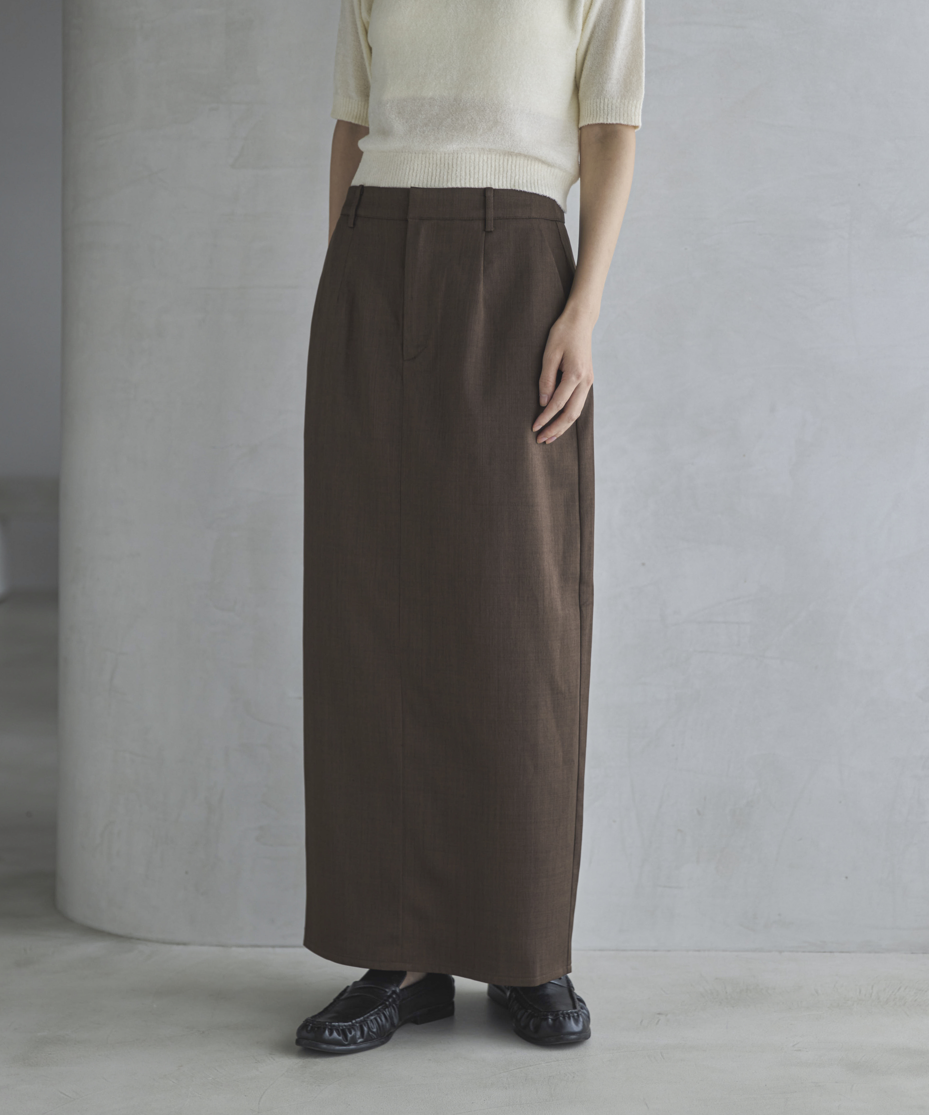 セットアップ可】スラックスナロースカート | ファッション通販サイト NUGU
