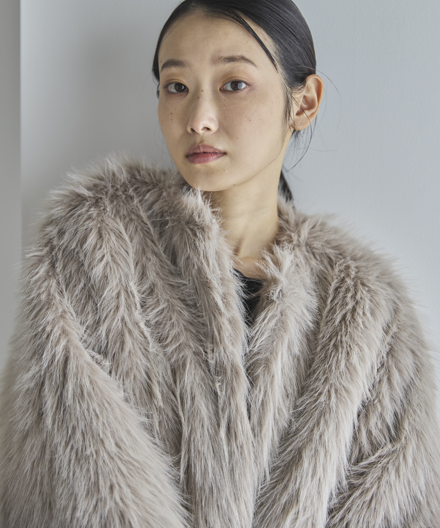 フェイクファーショートコート | ファッション通販サイト NUGU