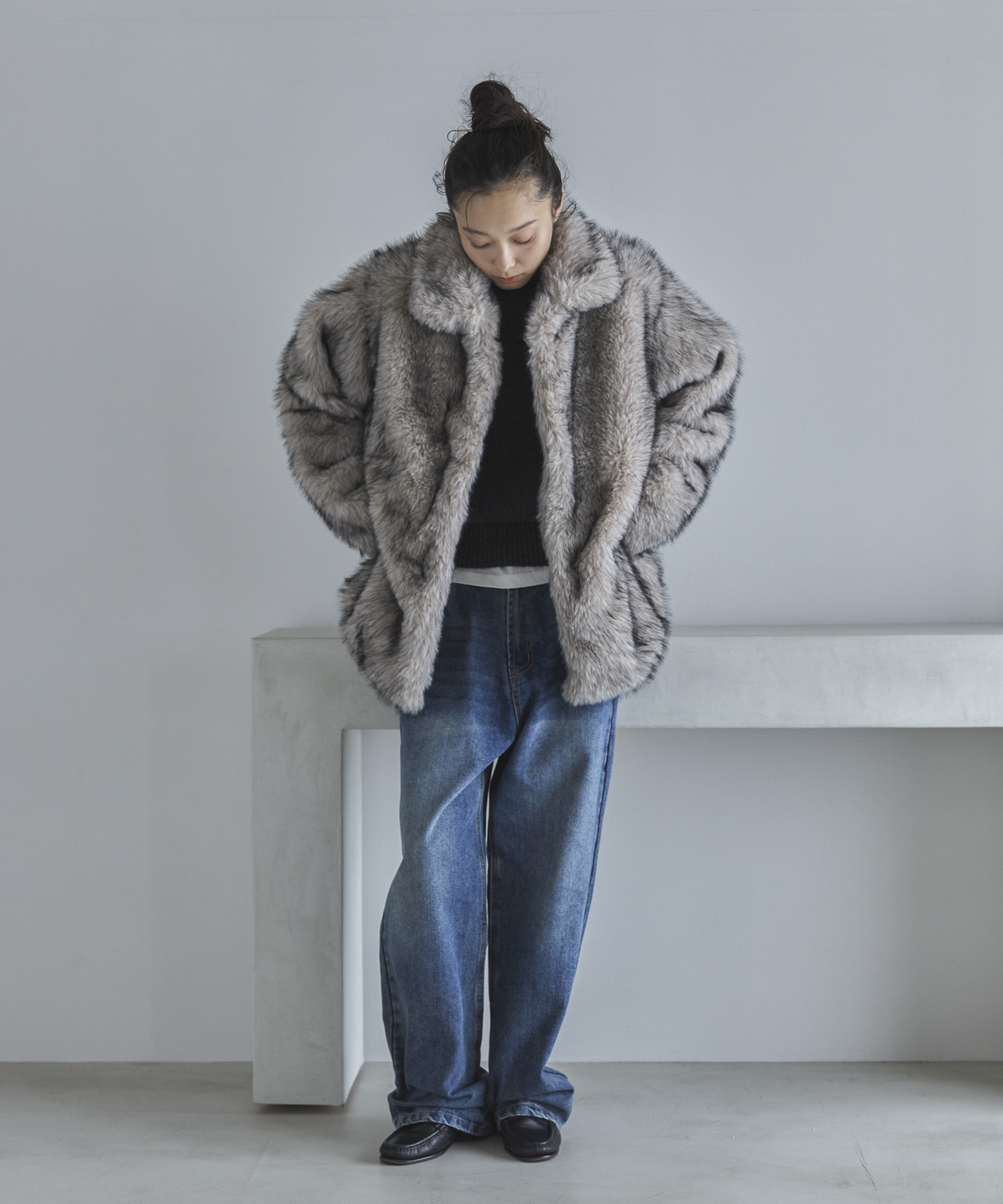 ミックスファーミドルコート | ファッション通販サイト NUGU