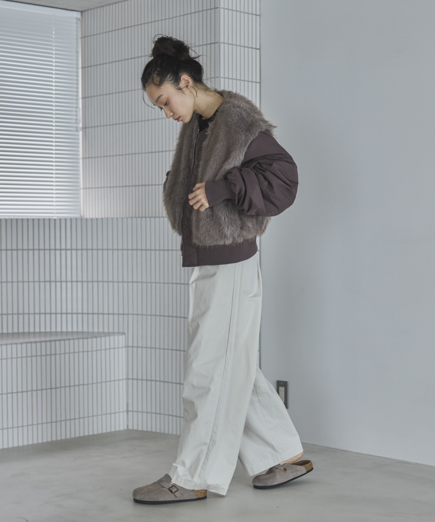 ミックスファードッキングMA-1 | ファッション通販サイト NUGU