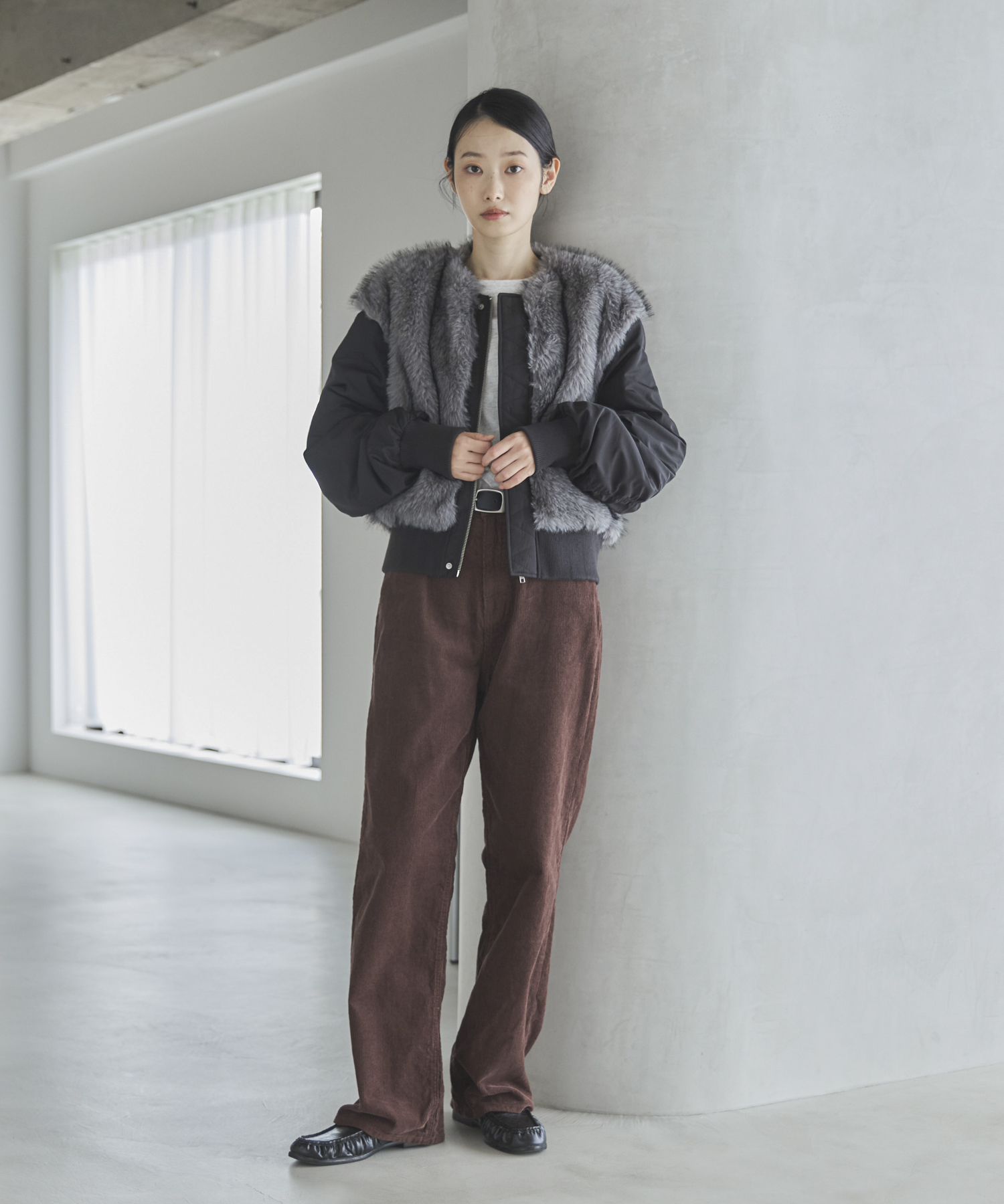 ミックスファードッキングMA-1 | ファッション通販サイト NUGU