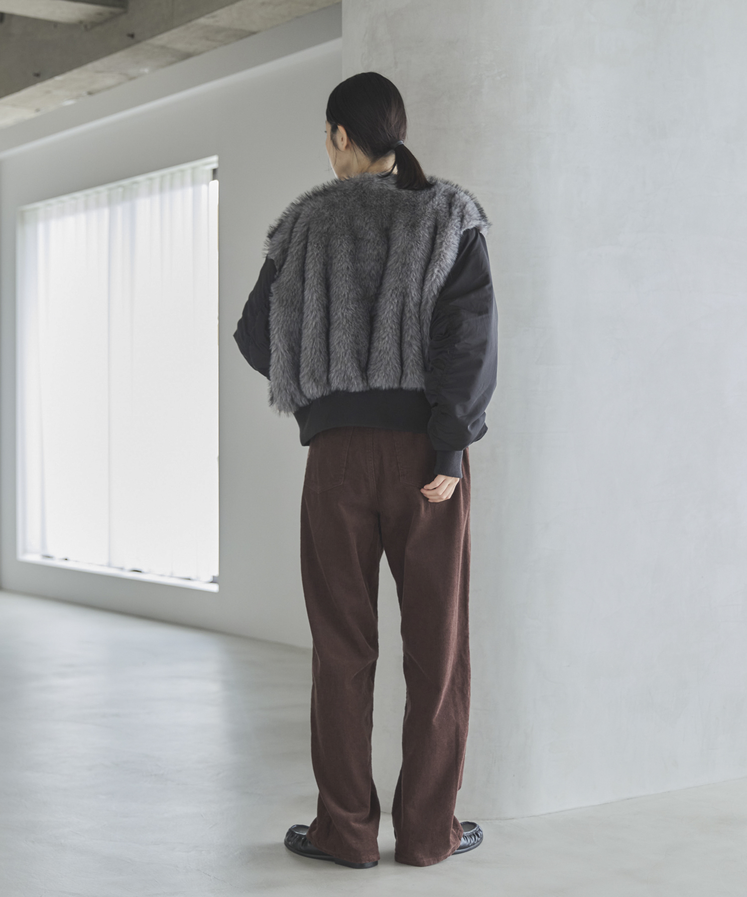 ミックスファードッキングMA-1 | ファッション通販サイト NUGU