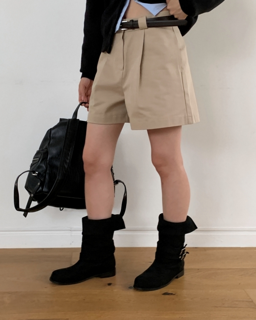 3color]バックルスエードロングブーツ | ファッション通販サイト NUGU