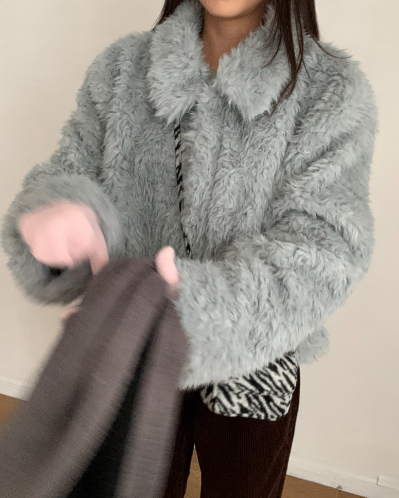 ファー/ムートンコート アウター レディース - ブランド