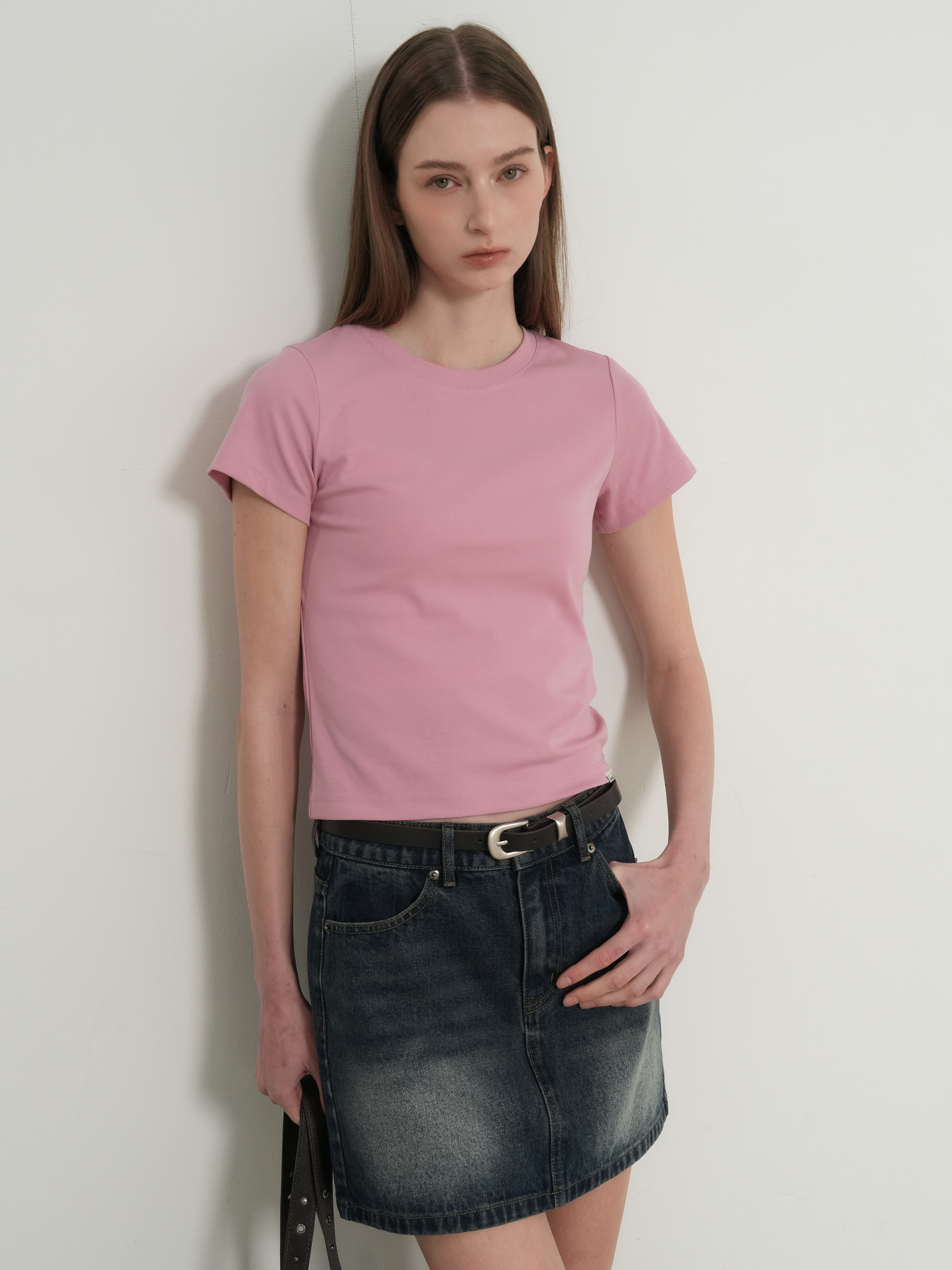 ソフトスリムフィットＴシャツ_5color