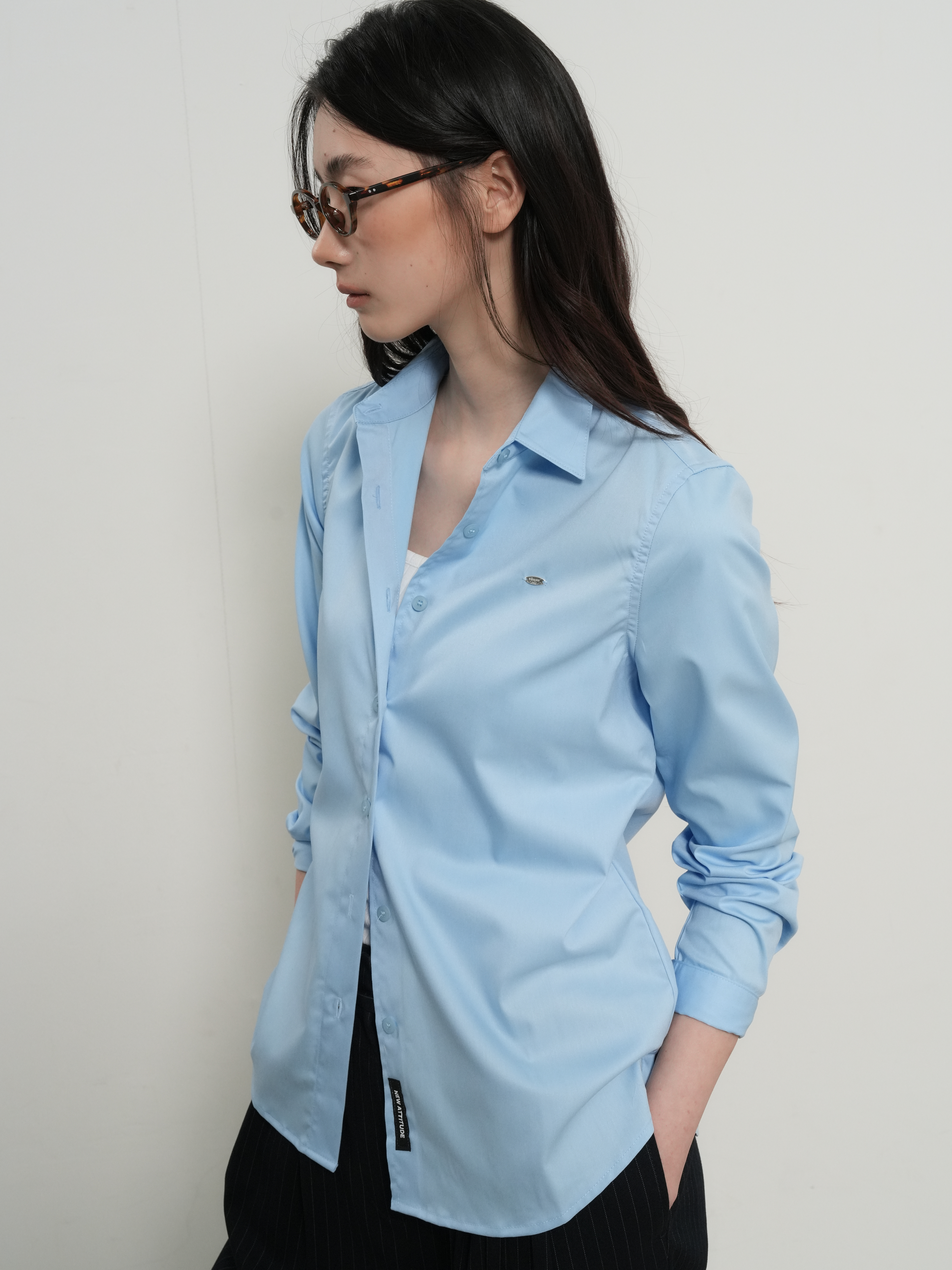 リンクルフリーリベットシャツ_3color