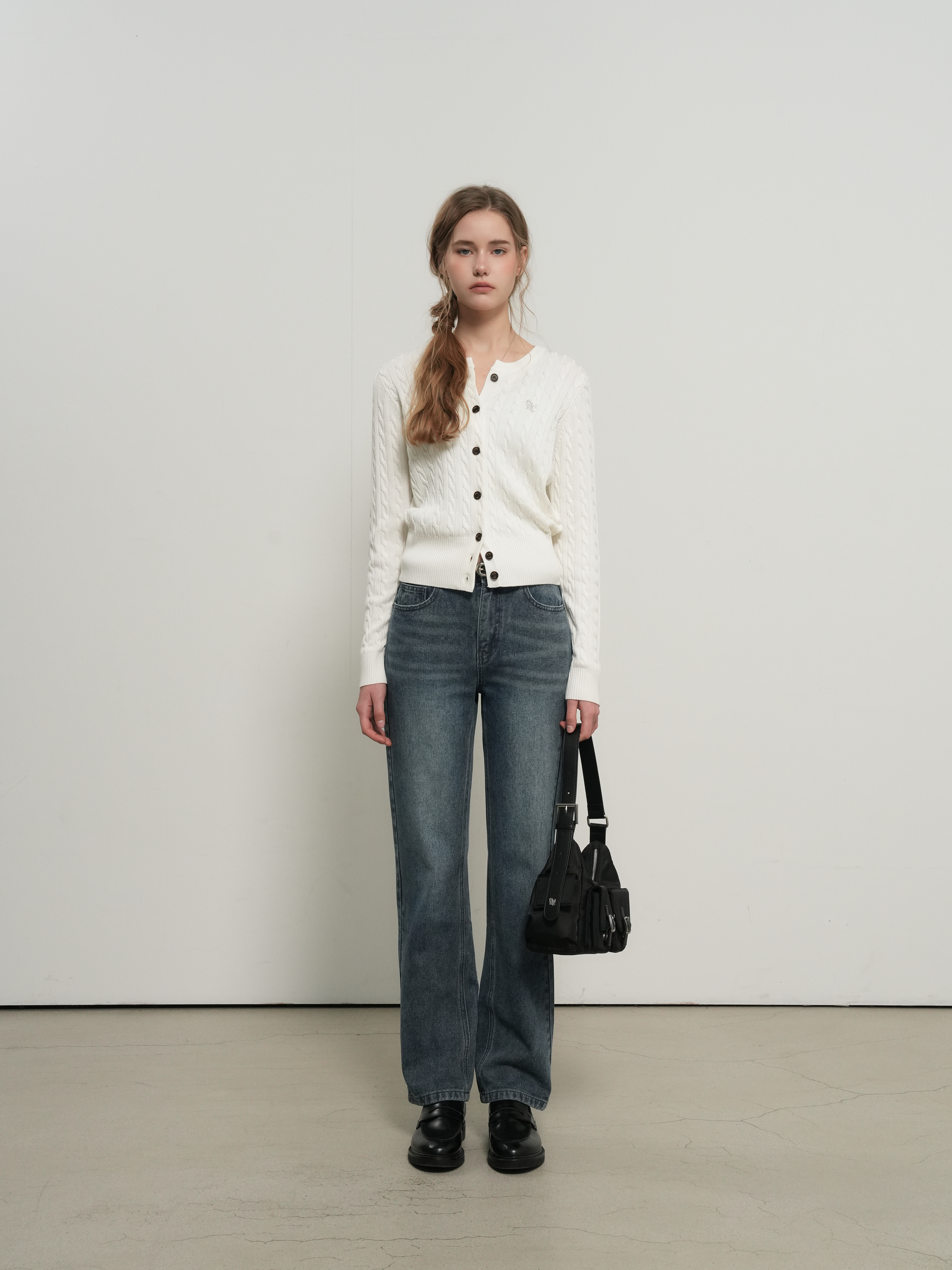 【限定商品】ウォッシングストレートデニムパンツ