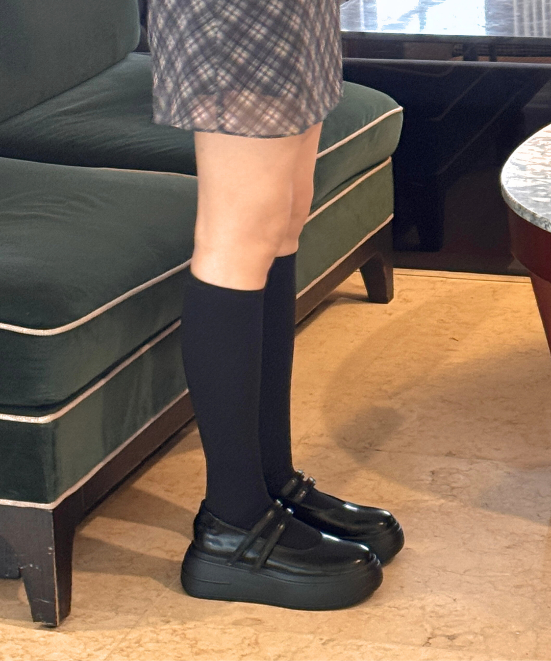 5CM]ツーストラップ厚底メリージェーンローファー | ファッション通販