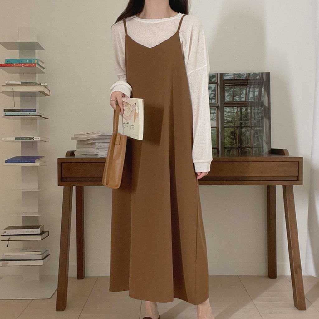 sweet bustier long one-piece