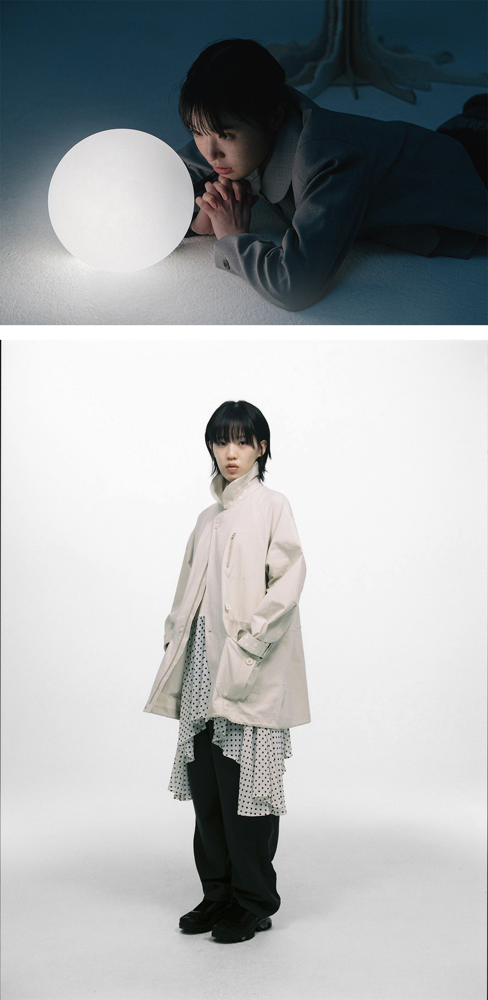 ジャケット・アウター OHESHIO TRENCH COLLAR JUMPER, BEIGE TRENCH COLLAR JUMPER, BEIGE | ファッション通販サイト NUGU