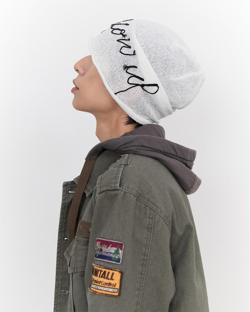 Mohair Glow Up Beanie [Ivory]