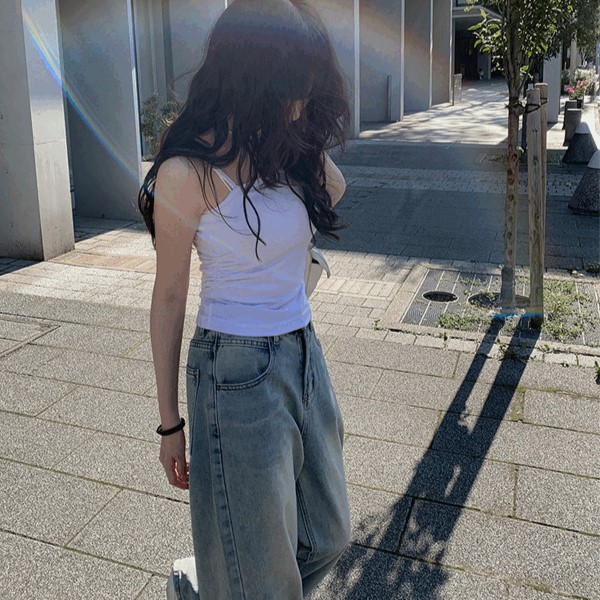ヌーディージーンズ　ライトブルーダメージデニムパンツ　size 33/30 Nudie Jeans 「Nudie Jeans」 ダメージ加工デニムパンツ 30inch