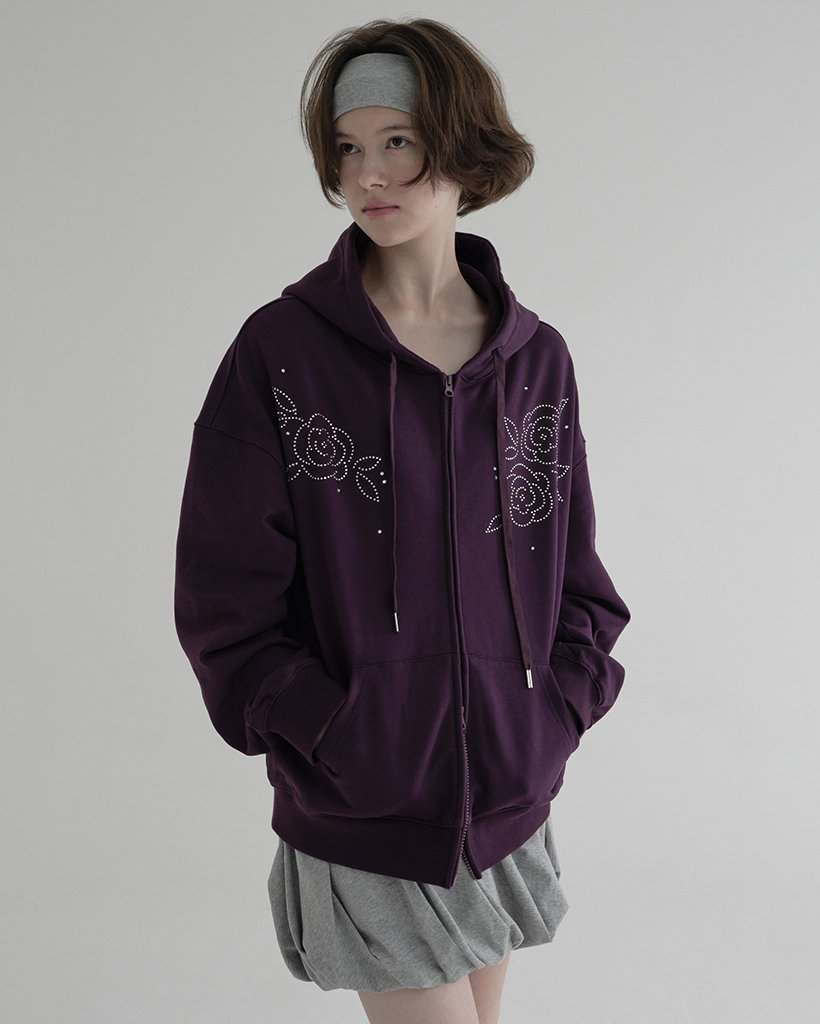 The Beatles] Judy Pop Hood Zip-up(GREEN) | ファッション通販