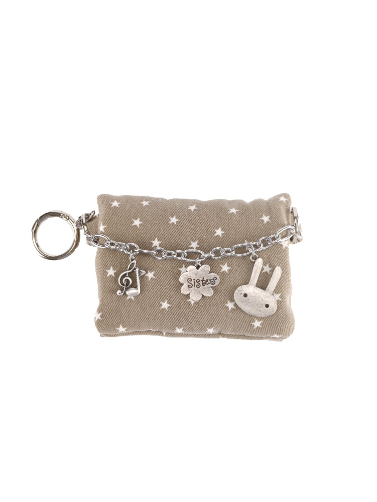 Rabbit Chain wallet_brown