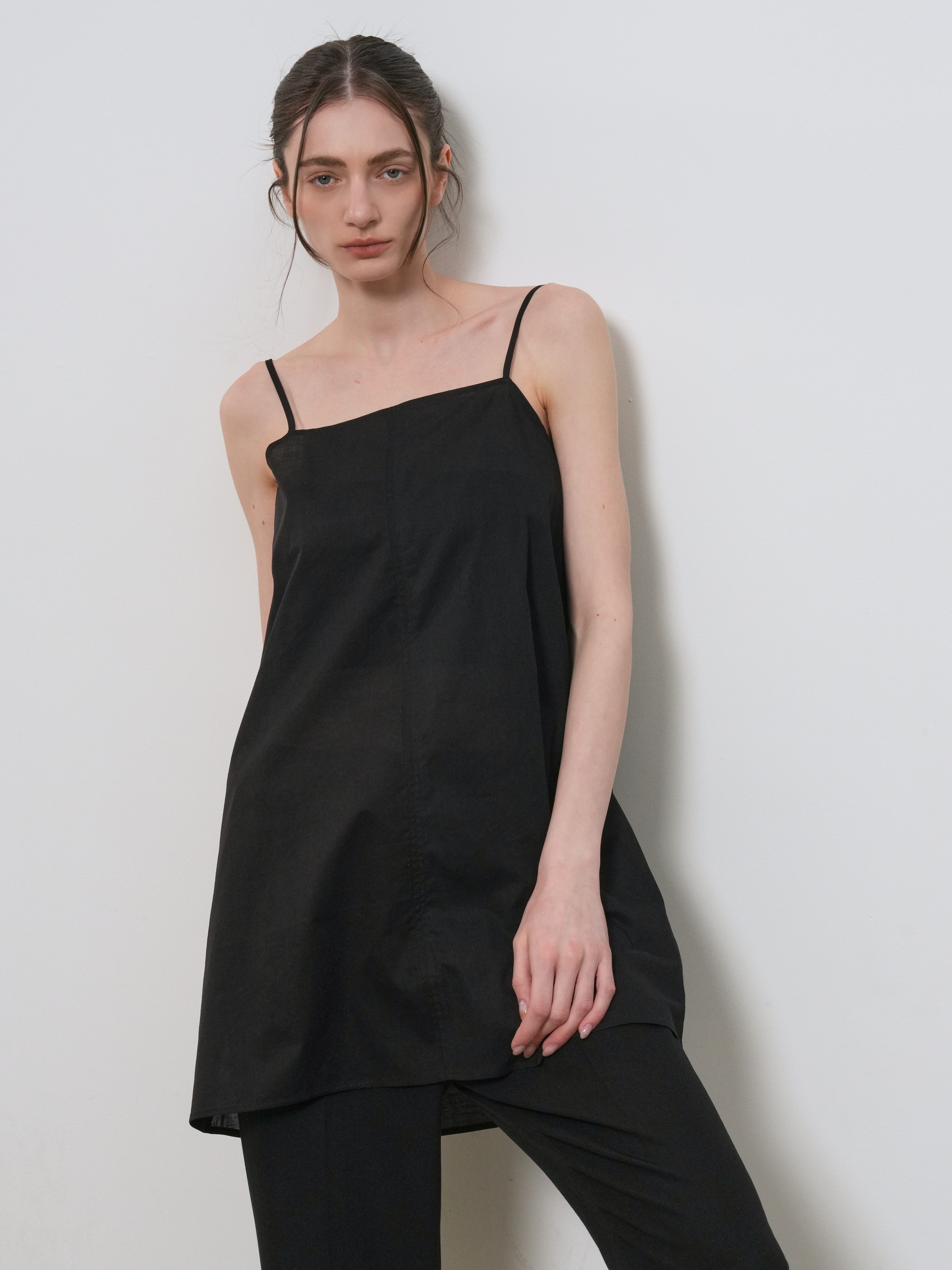 cotton sleeveless one piece