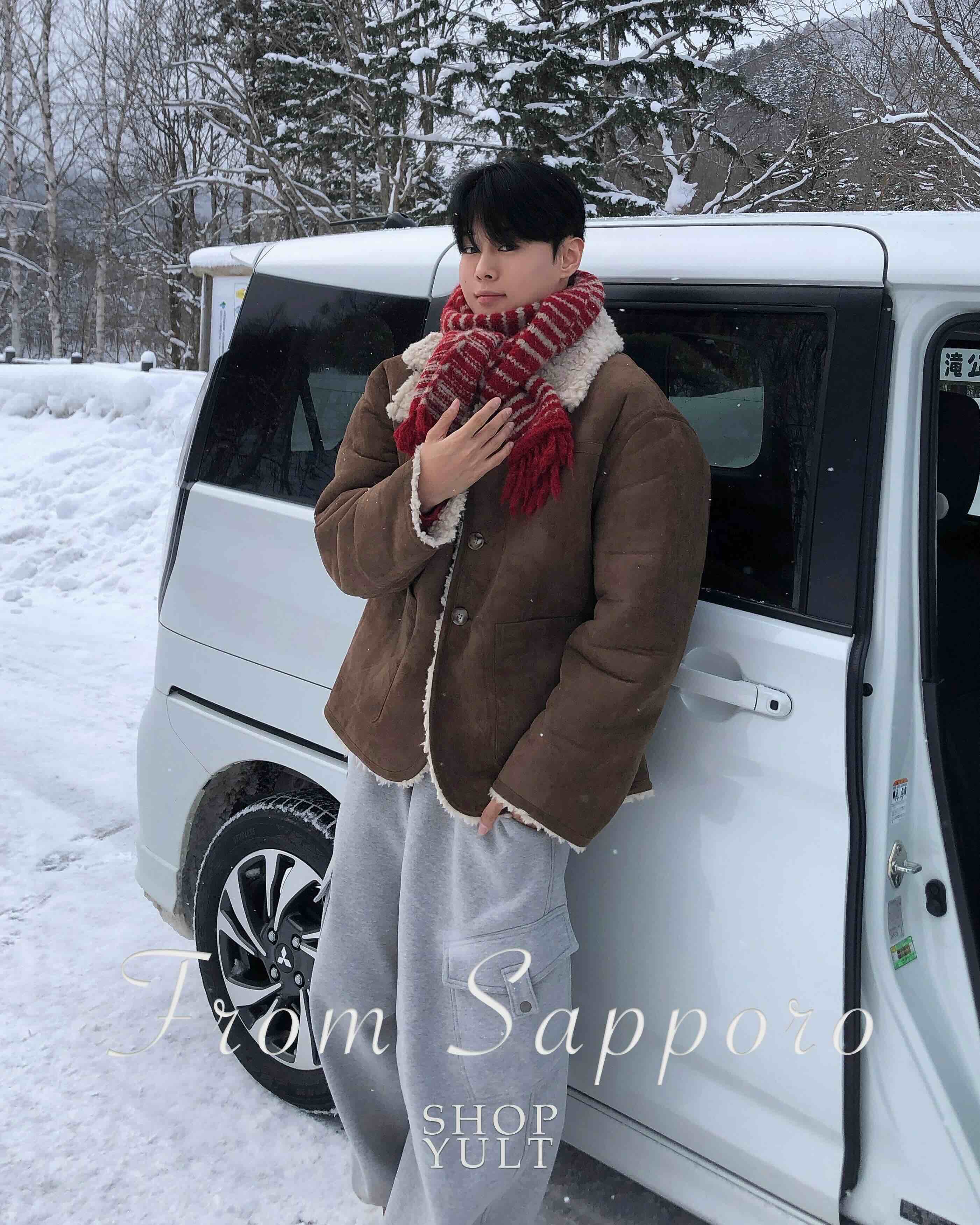 ファーカラームートンコート