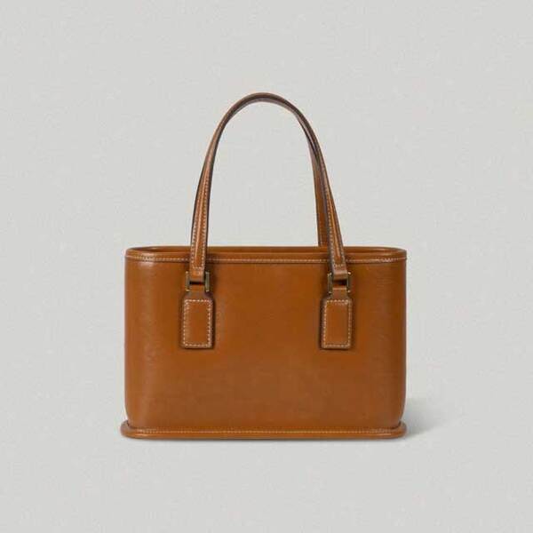 FOLNUA MINI BOROUGH BAG CAMEL - STITCH | ファッション通販