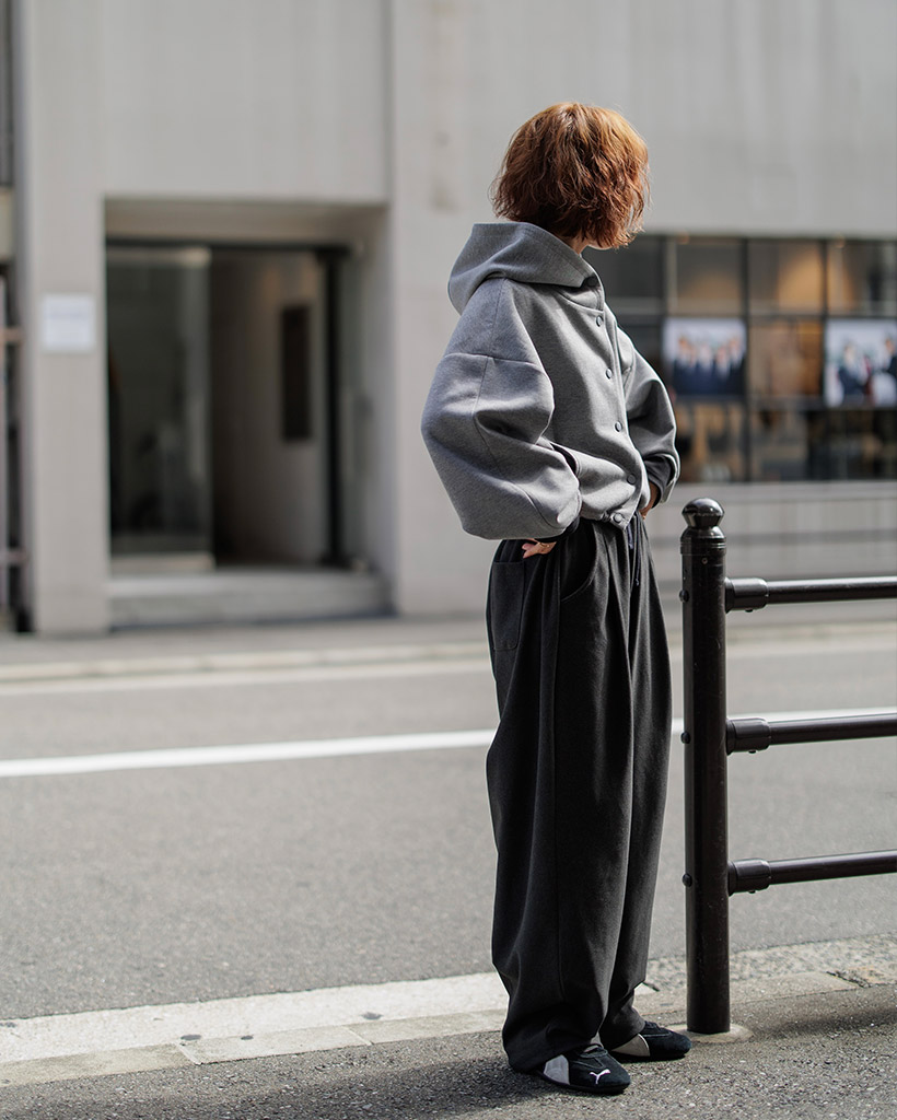 ymPatou クロップドブルゾン ymPatou クロップドブルゾン サイドライン